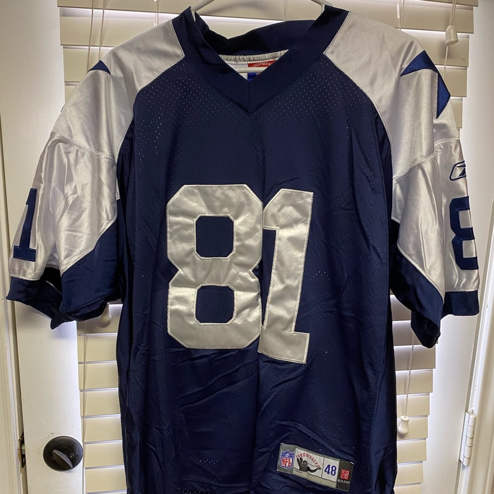 Reebok Navy Dallas Cowboys Bryant Jersey Size 48